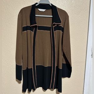 Misook Open‎ Cardigan Size Large